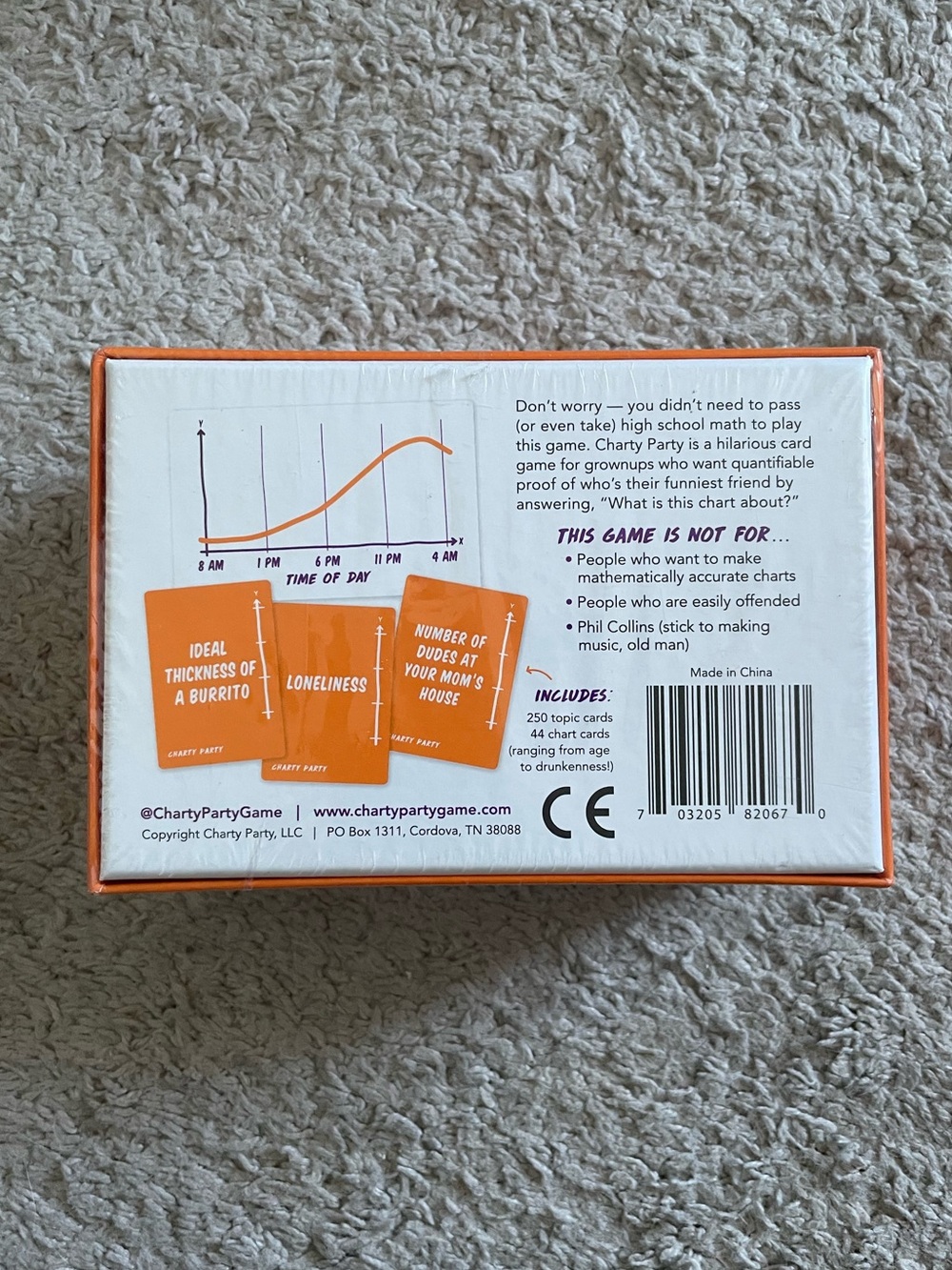 Charty Party Card Game - Picture 2 of 4